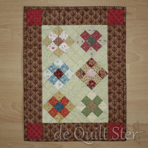 Quilt Ster Patroon Saartje's Poppendekentje