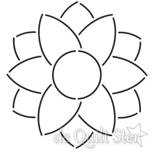 Quilt Sjabloon Blok 6,5inch [264]