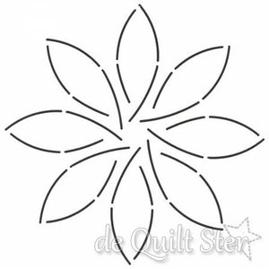 Quilt Sjabloon Blok 5inch [HH29]