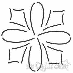 Quilt Sjabloon Blok 4inch [HH26]