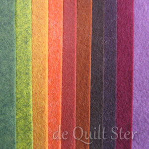 Cinnamon Patch Vilt - SET/10 'Oogst'