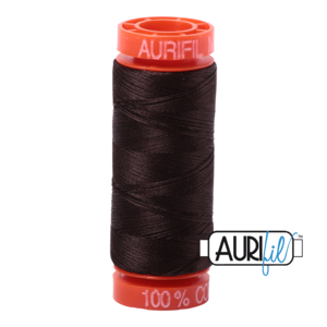 Aurifil Mako50 #1130 Very Dark Bark - 200mtr