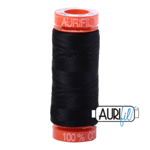 Aurifil Mako50 #2692 Black - 200mtr