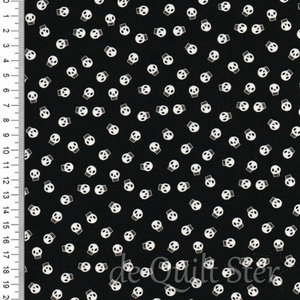 Holiday Essentials | Halloween Skulls zwart/wit [40733-12]