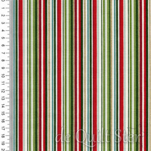 Classic Christmas Foliage| Straight Stripe [2203G3]