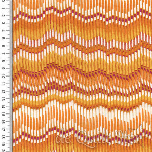 Henna | Moire Stripe Yellow [2397Y]