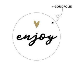 Kadostickers | Enjoy - 10stuks