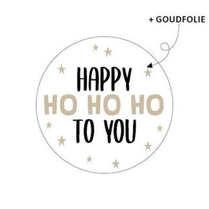 Kadostickers | Happy Ho Ho Ho to you - 10stuks