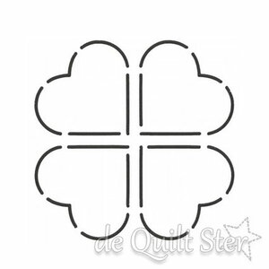 Quilt Sjabloon Blok 3-3/4inch [HH27]