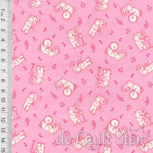 SALE Nana Mae 6 | Musical Elephants Pink [364-22]