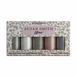 Efina 60wt Susan Smith 'SnowDrop' - set/5
