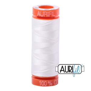 Aurifil Mako50 #2021 Natural White - 200mtr