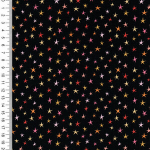 Kitty Loves Candy | Sparkly Stars Black [23918]