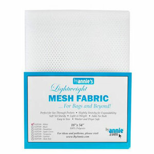 byAnnie's | Mesh Fabric - White [SUP209]