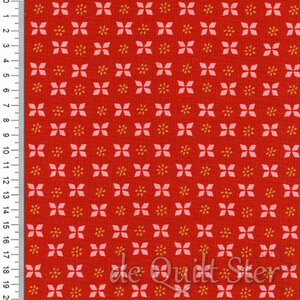 Sugar Maple | Block Print Cayenne [4092] 