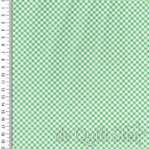 Strawberry Lemonade | Diagonaal Ruitje Mint [37676-17]