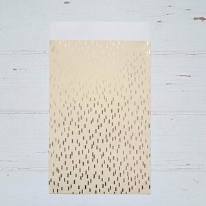 Cadeauzakje M | Streepjes Goud