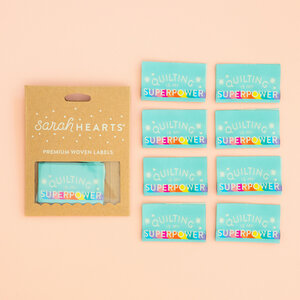 Sarah Hearts Label | Quilting is my superpower [LP139]