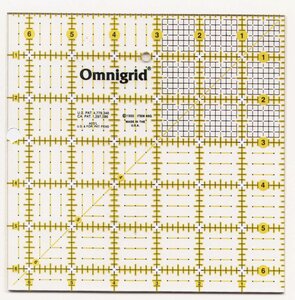 Omnigrid Liniaal INCH 6,5in x 6,5in 