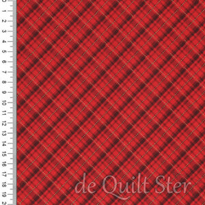 Christmas Charms | Gingham Red [20968-3]