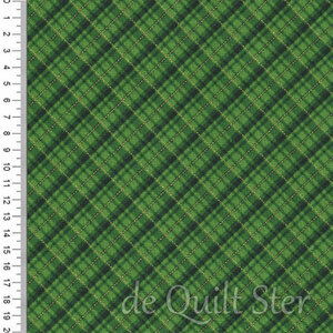 Christmas Charms | Gingham Green [20968-7]