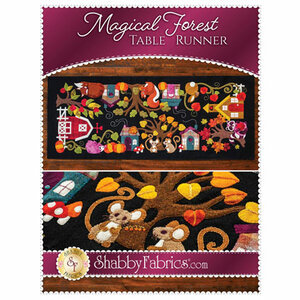 Shabby Fabrics | Patroon 'Magical Forest' 