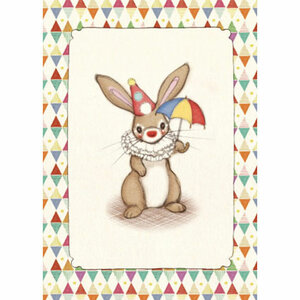 Ansichtkaart Belle & Boo | Clowning Around