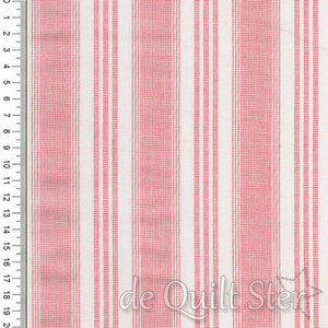 Tilda Woven Tea Towel | Shortcake Stripes Red [160111]