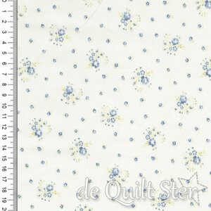 Hollyhocks & Roses | Little Roses Jasmine Sky [3052-12]