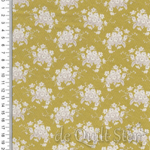 Tilda Sunday Brunch | White Flower Sour Yellow [100590]