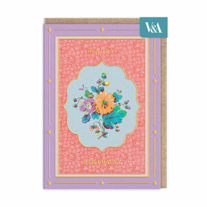 V&A Museum | Dubbele kaart | Cottagecore bouquet [12604]