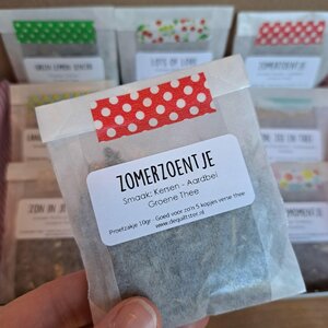 Groene Thee | Zomerzoentje - 10gram PROEFZAKJE