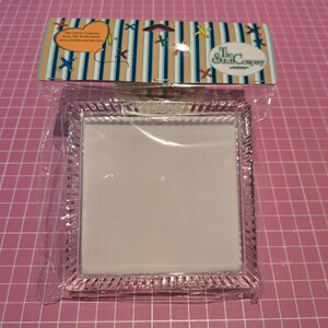 De Quilt Ster Plexiglas Onderzetter met ribbel