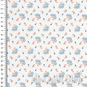 Dilly Dally | Tiny Floral Blue [10781-B]