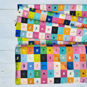 Ruby Star Society | Panel 'Selvedge Magic' Text [5180-11] 