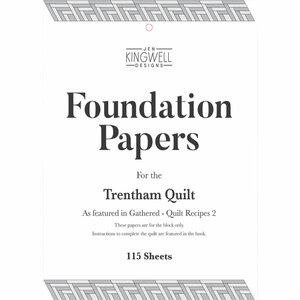 Jen Kingwell - Foundation Piecing Papers 'Trentham' 