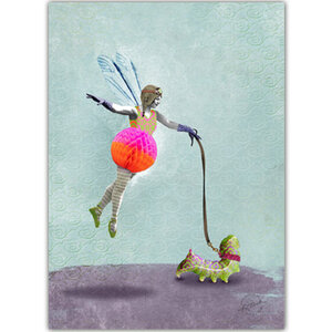 La Tack | Ansichtkaart A6 | Raupengassi (Rupsenwandeling)