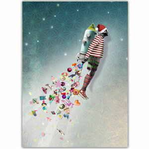 La Tack | Ansichtkaart A6 | Rocketman