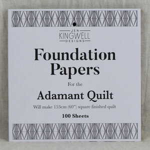 Jen Kingwell - Foundation Piecing Papers 'Adamant Quilt' 