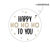 Sluitstickers | Happy Ho Ho Ho to you - 10stuks