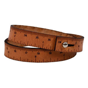 Wrist Ruler | Medium Brown 15"